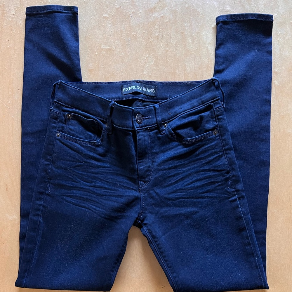 Express super soft mid rise skinny Jean jeggings